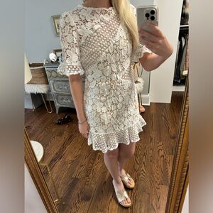 Selfie Leslie Size Small Intricate Detail Dress